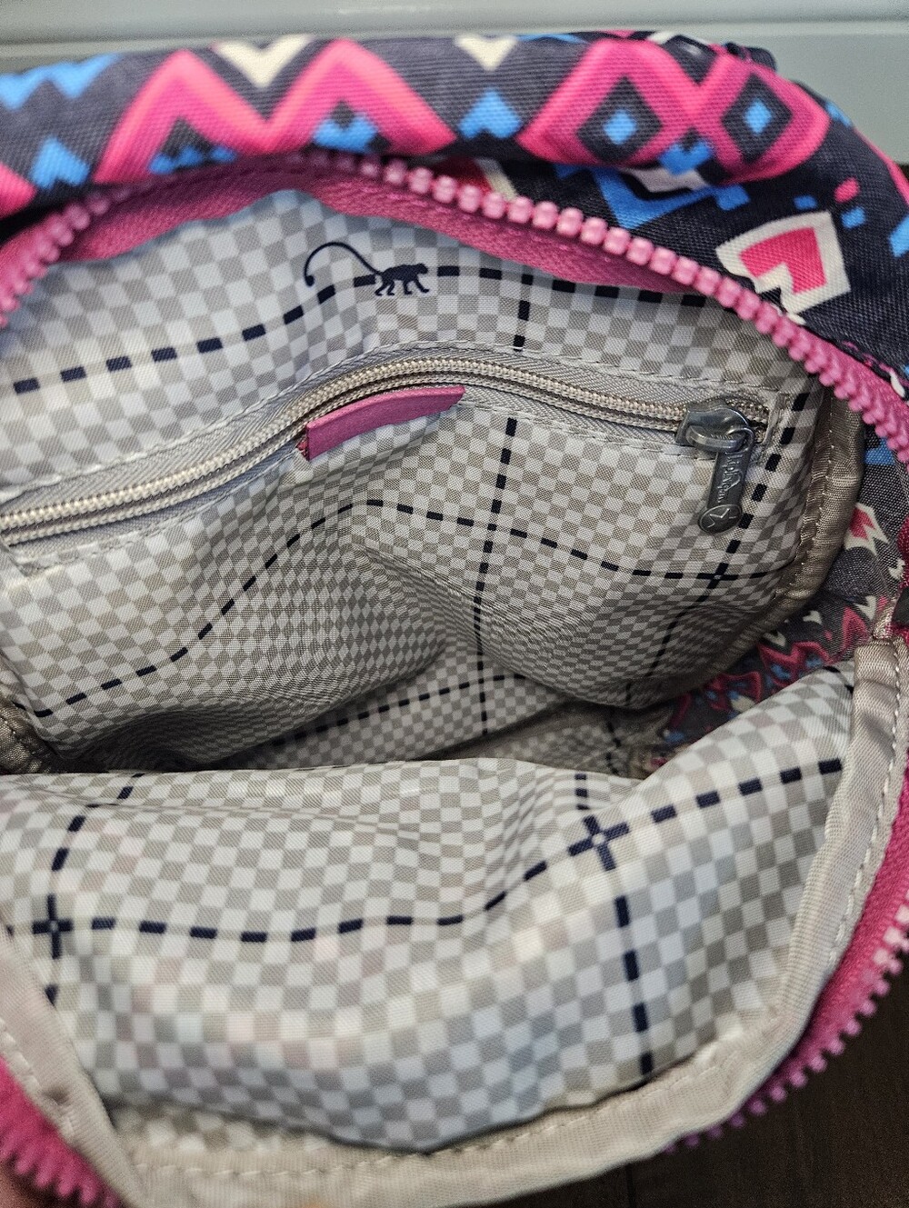 Kipling Geometric City Zip Convertible Backpack - Picture 13 of 13